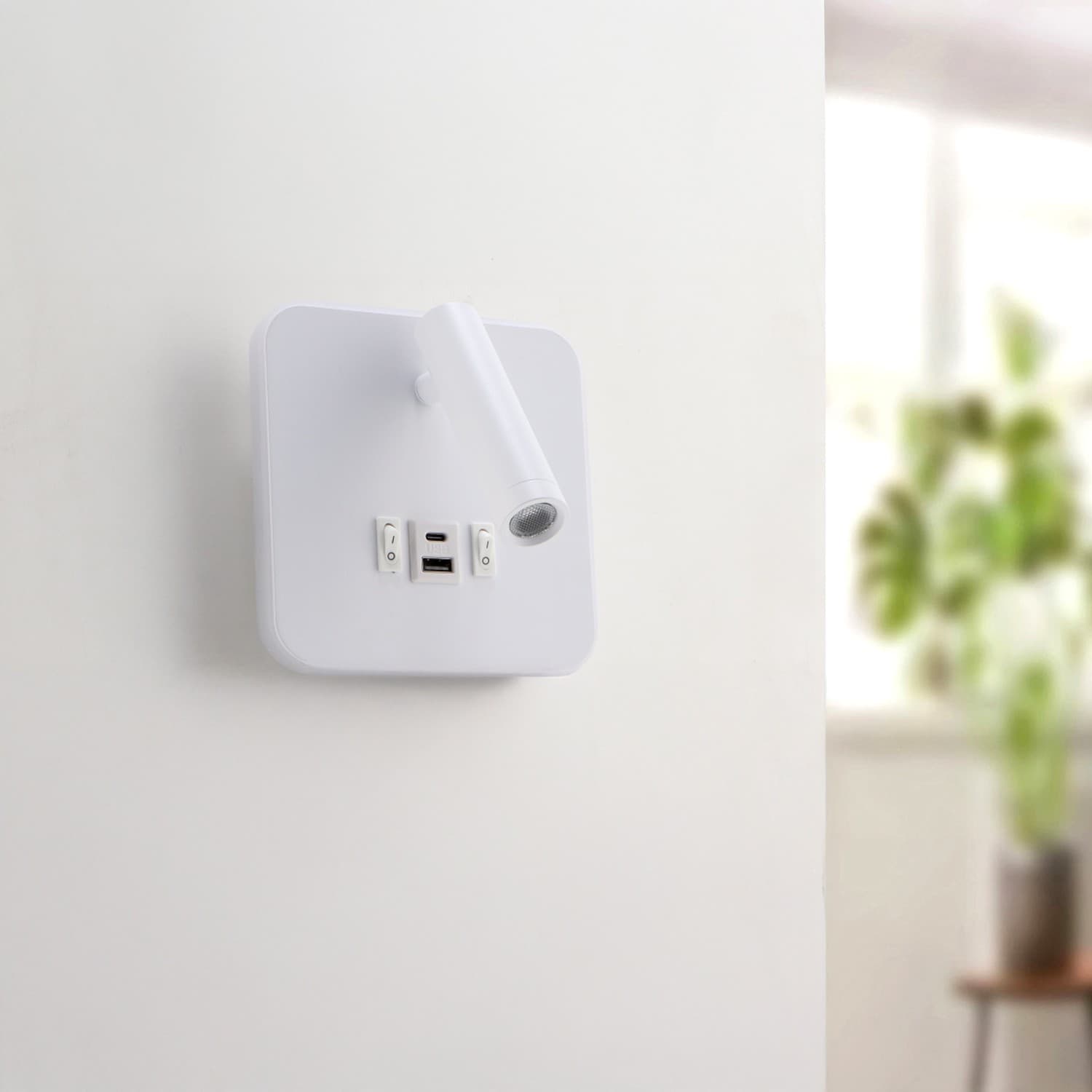 Aplique de Pared Led Orientable White Tube 10W