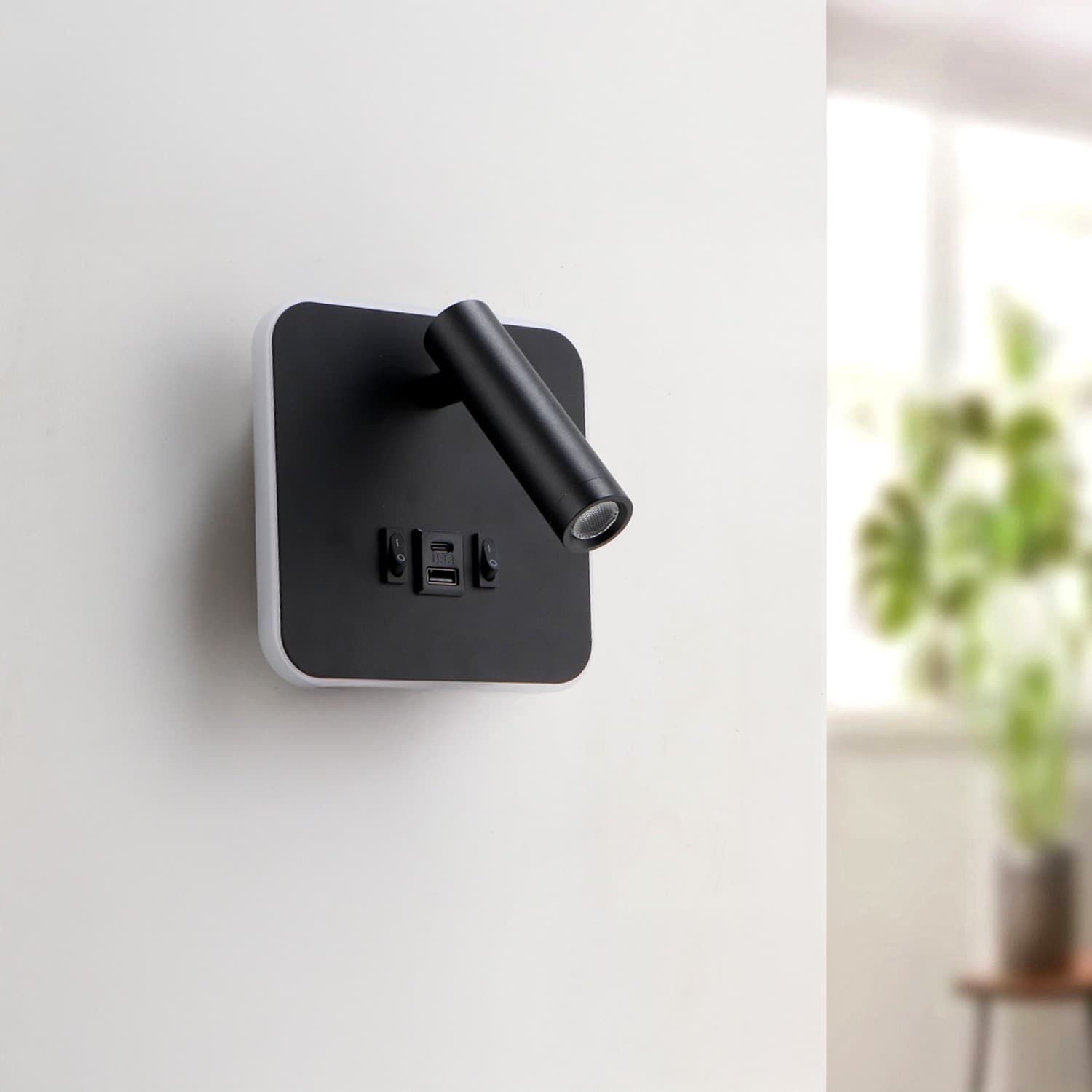 Aplique de Pared Led Orientable Black Tube 10W