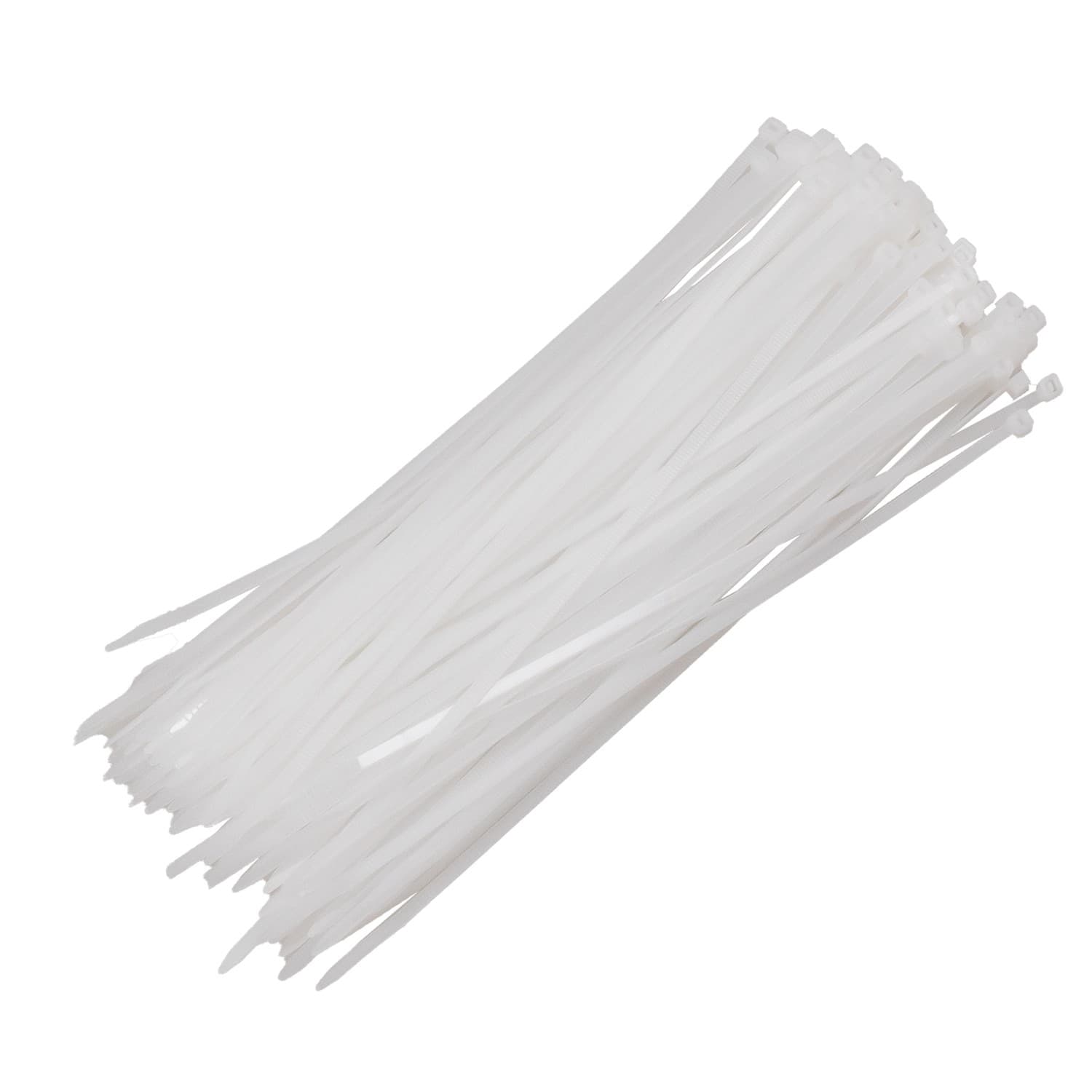 Bolsa 100 Pcs Bridas Blancas 100% Nylon