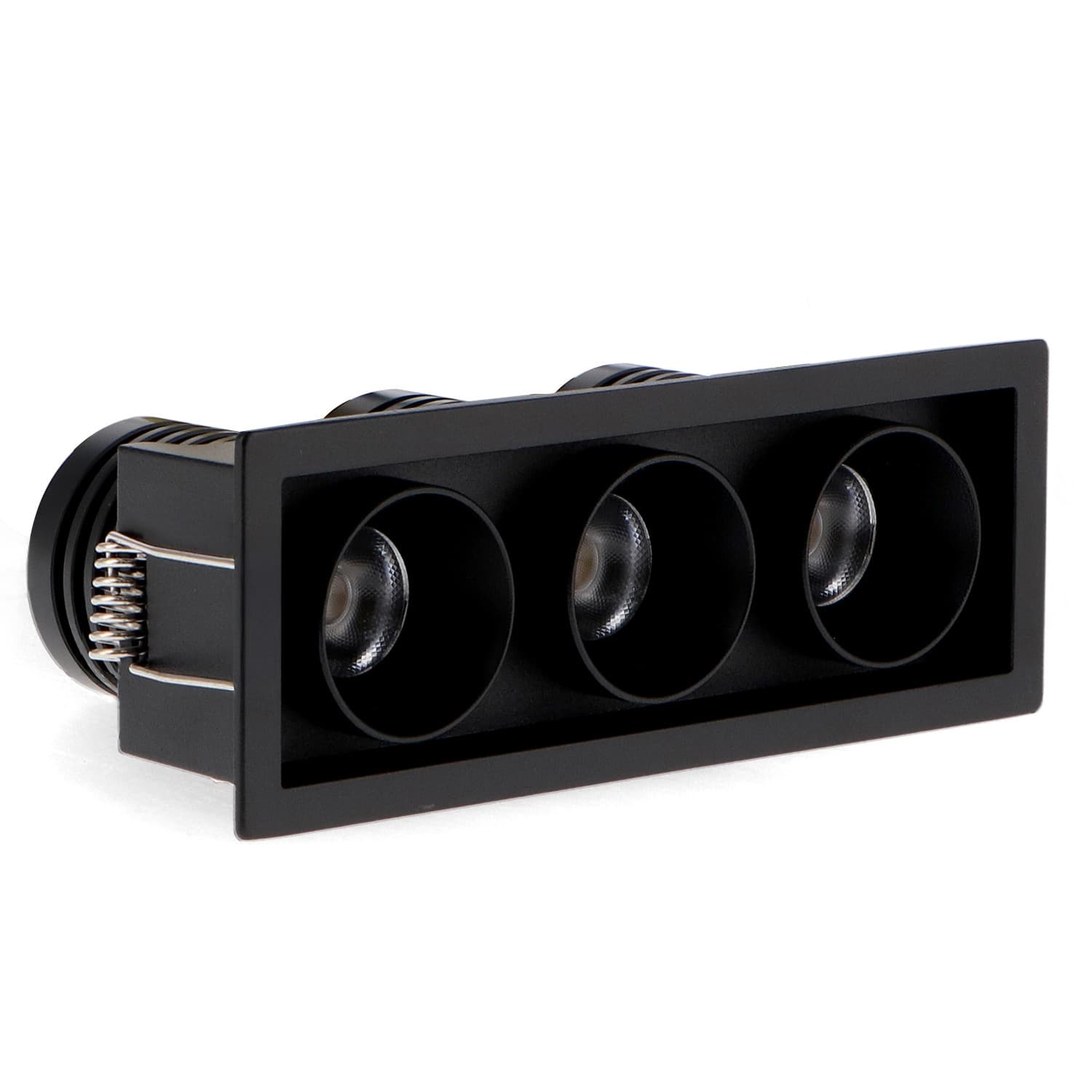 Foco Led Mini Black Fix Square 15W Cct