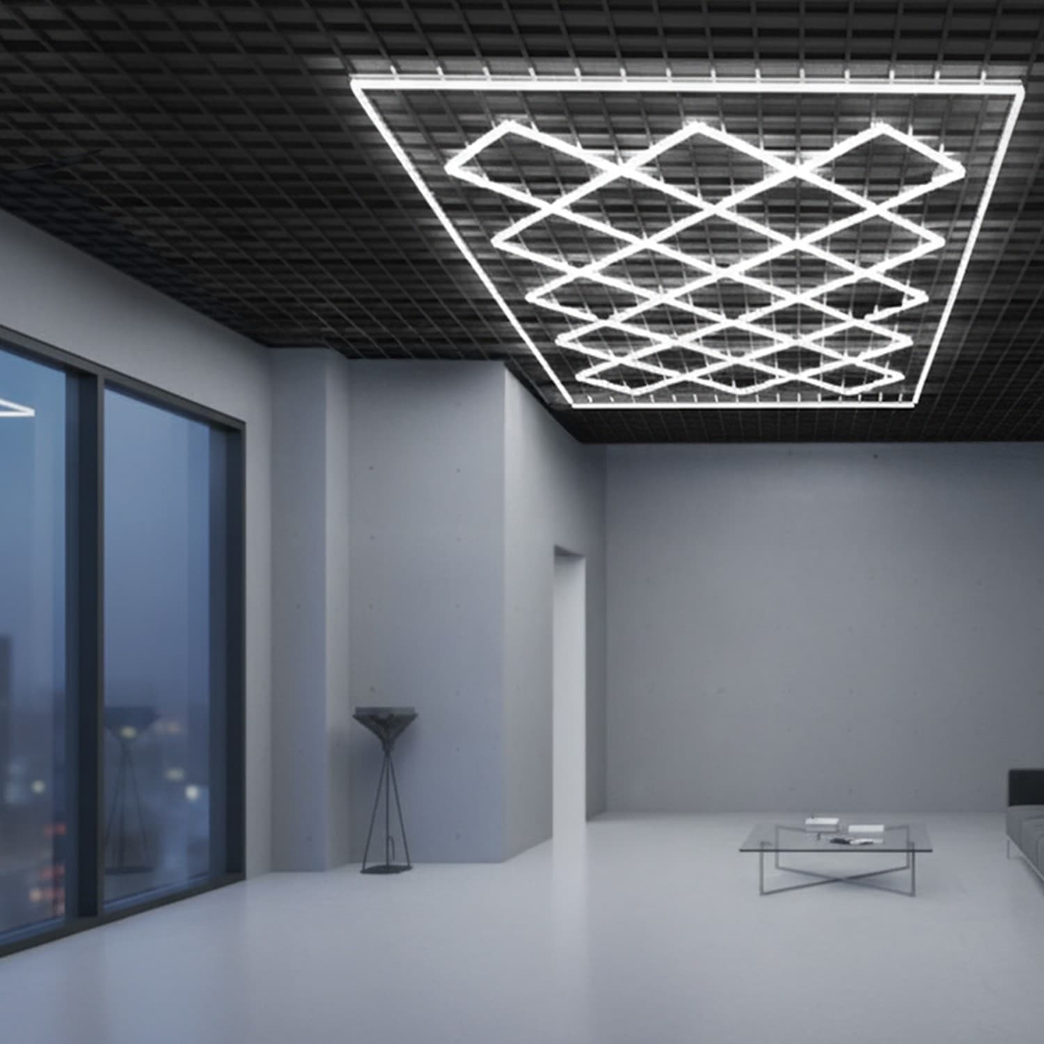 Regleta Led Hexagonal Rombo 680W