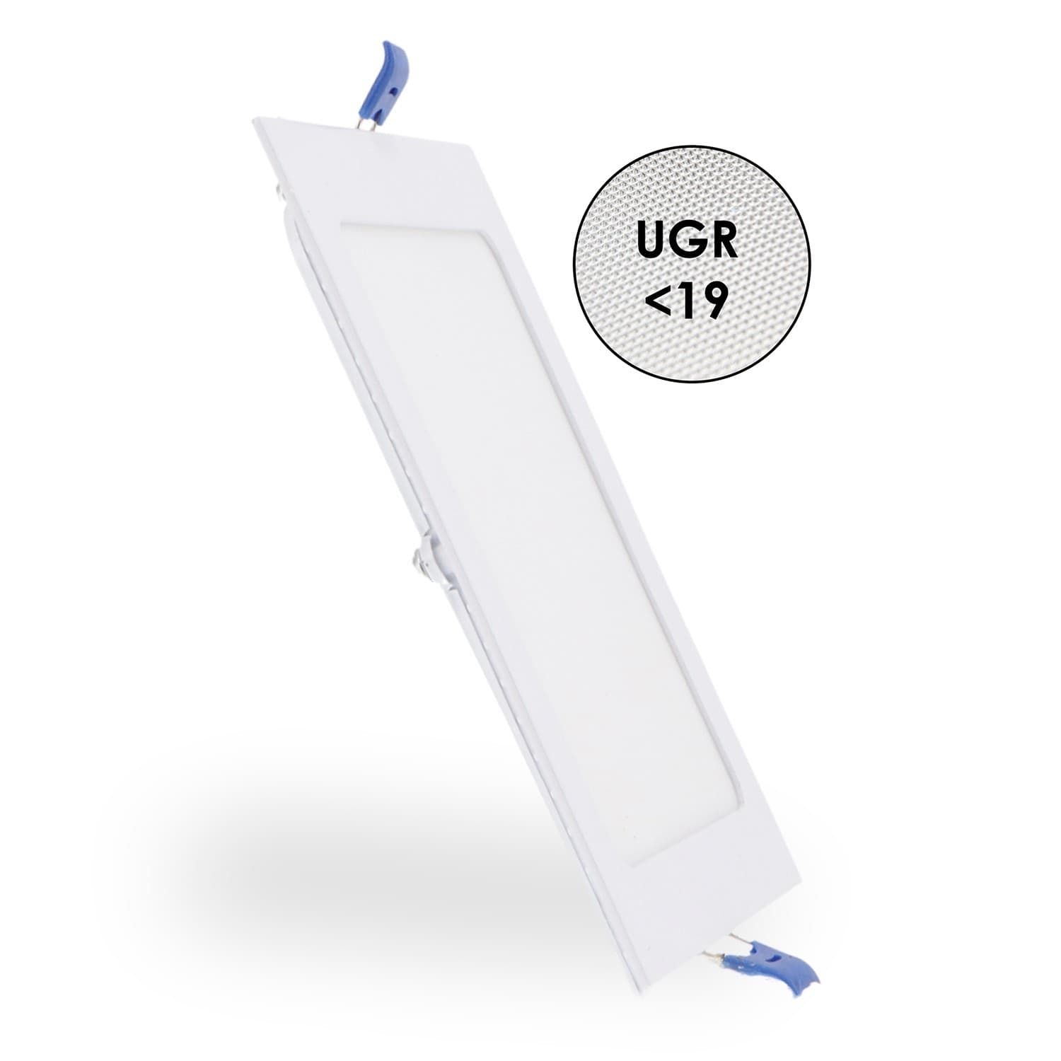 Panel Led Cuadrado Serie Pro 12W Cct