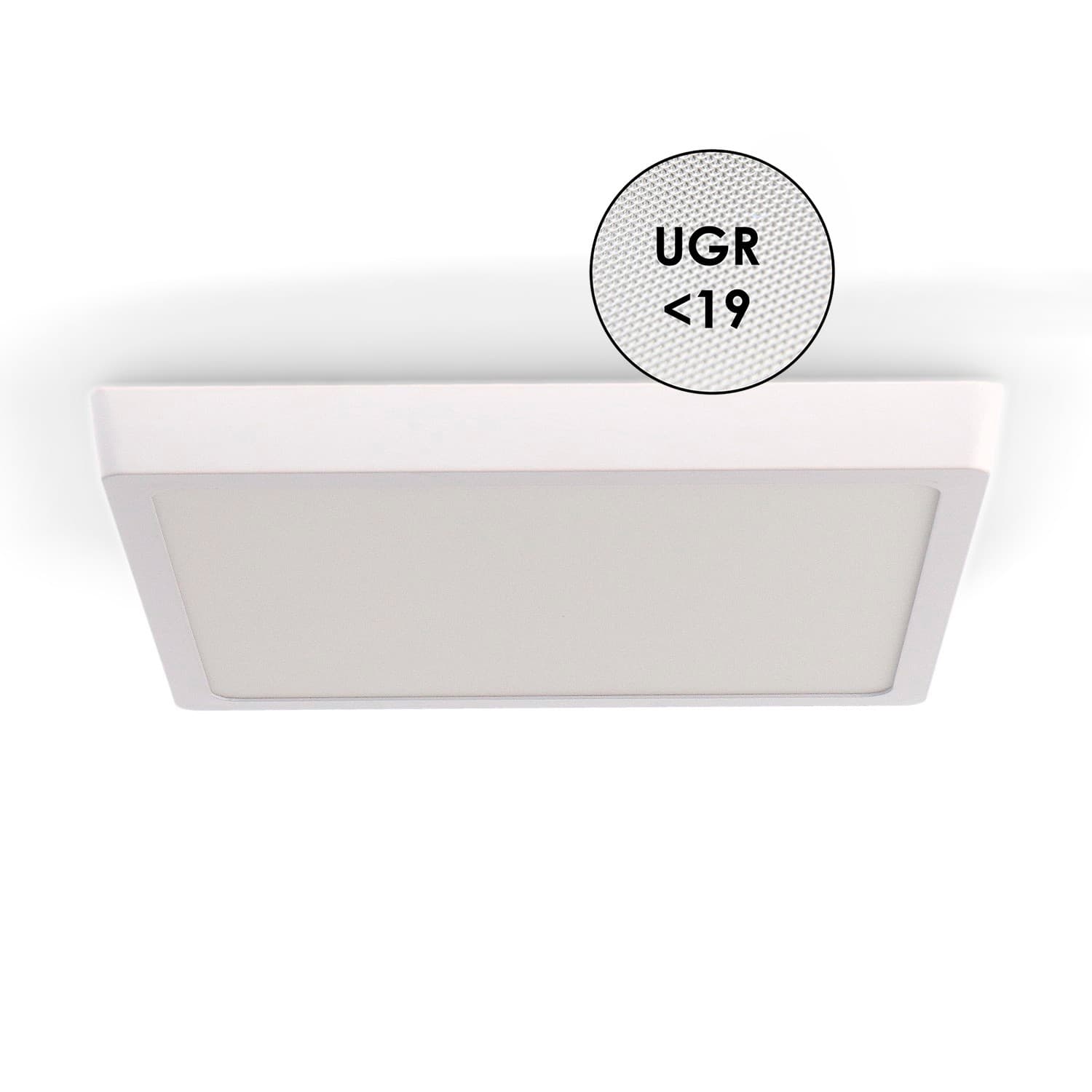 Panel de Superficie Serie Pro Cuadrado 25W Cct