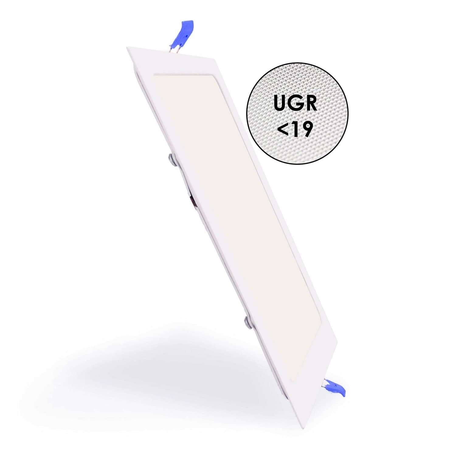 Panel Led Cuadrado Serie Pro 20W Cct