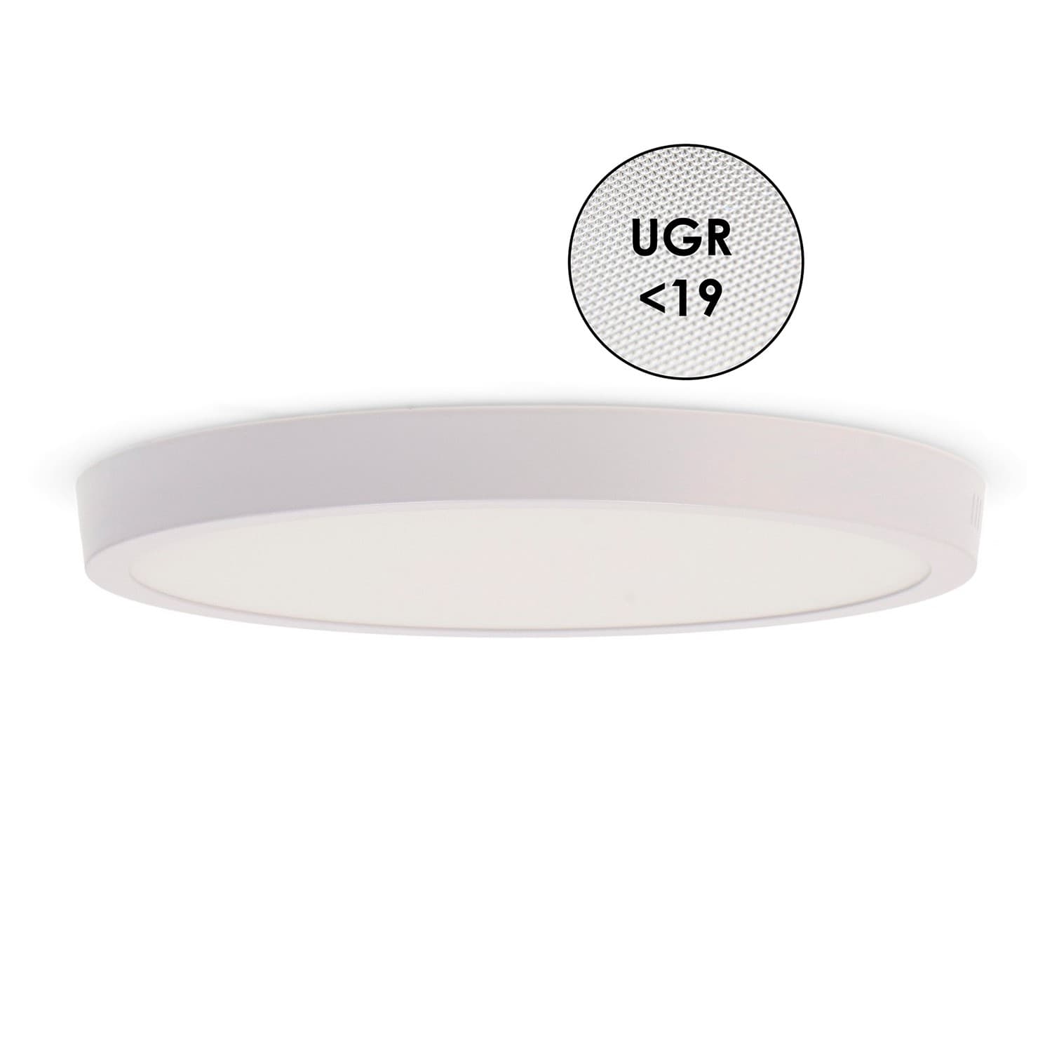 Panel de Superficie Serie Pro Circular 25W Cct