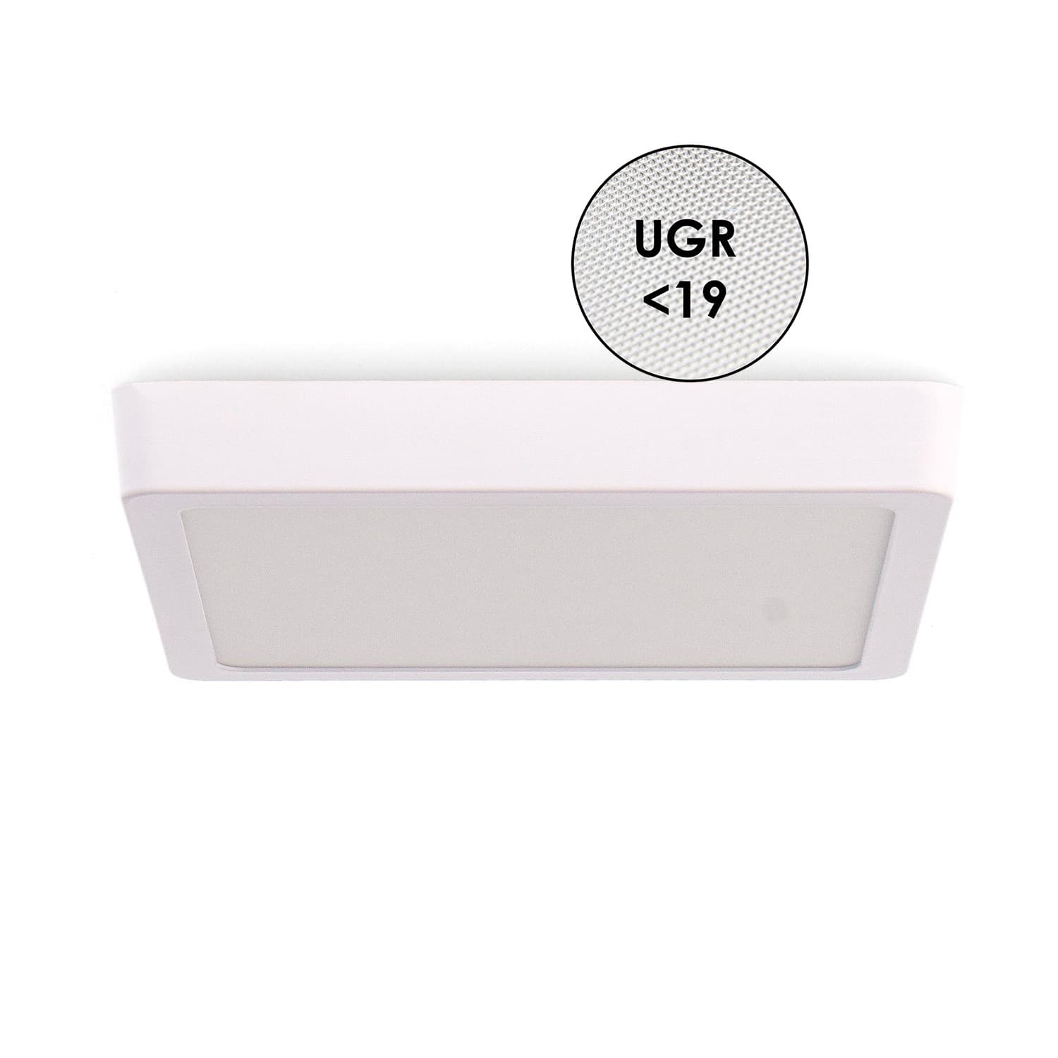 Panel de Superficie Serie Pro Cuadrado 20W Cct