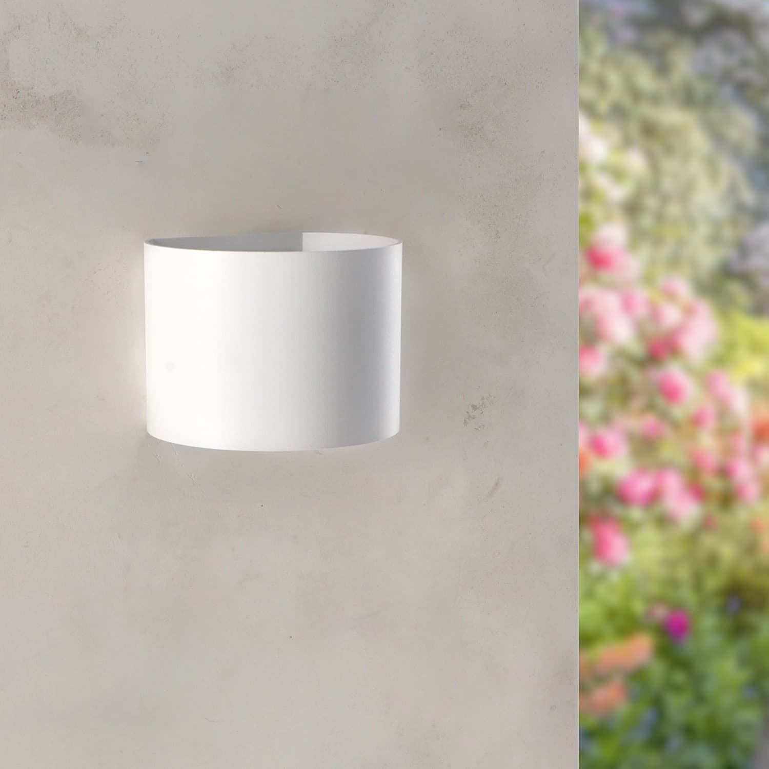 Aplique de Pared Led White Round 12W Ip54