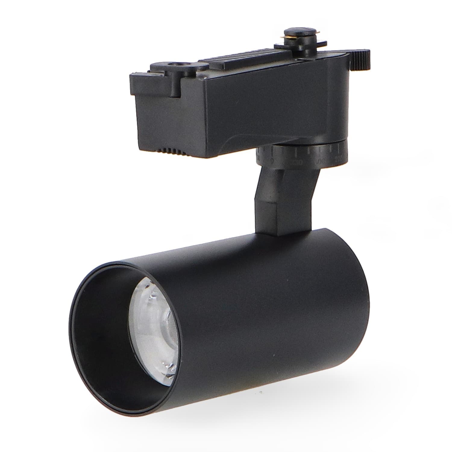 Foco Led Para Carril Negro Berna 12W Monofásico Cct