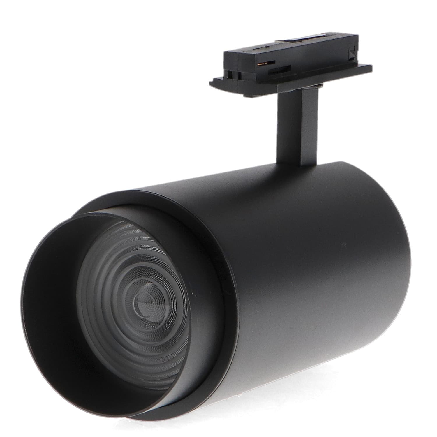 Foco Led Para Carril Black Bari 30W óptica Regulable Monofásico Cct