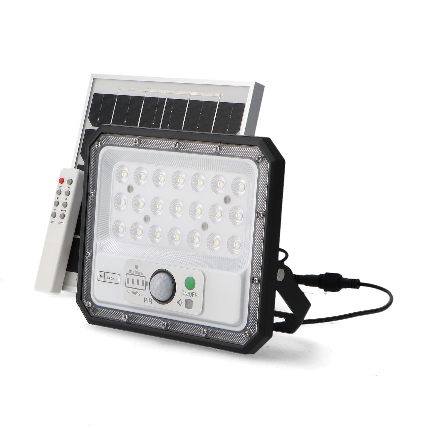 Foco Proyector Led Solar Aras Con Sensor 50W