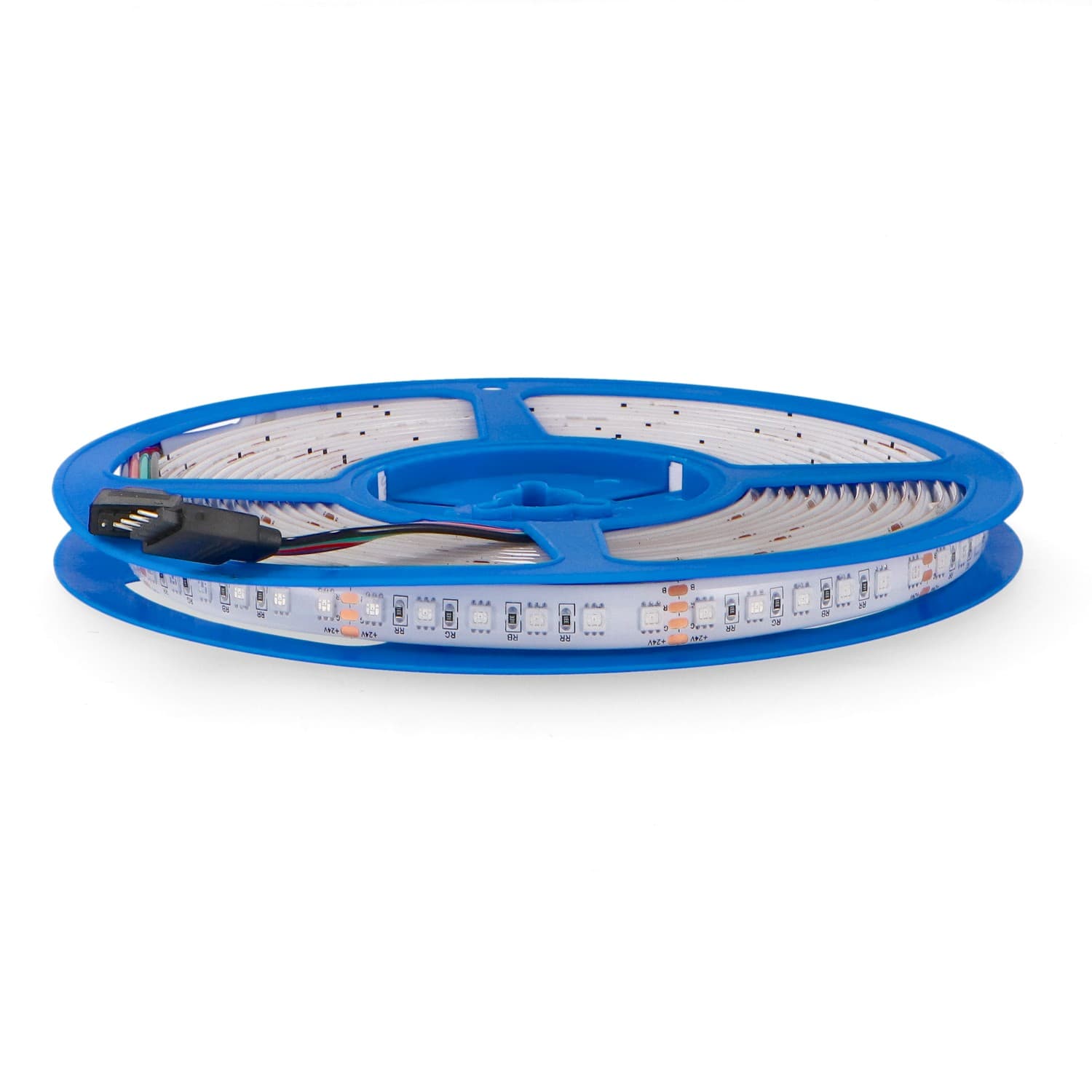 Tira Led 24V Smd Clasic Ip65 Rgb 12W/m - 5 Metros