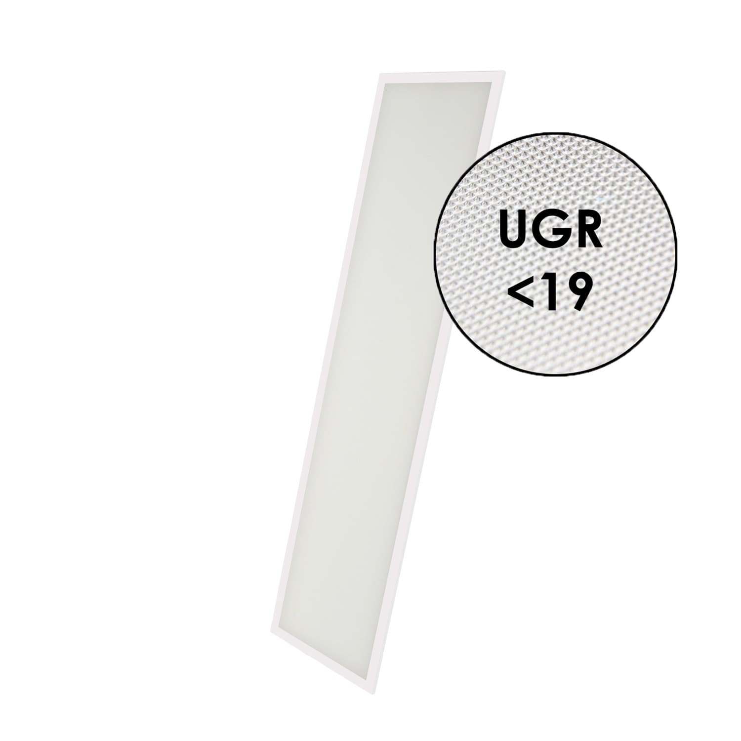 Panel Led Rectangular Serie Bure 120X30 Cm 42W No Flicker