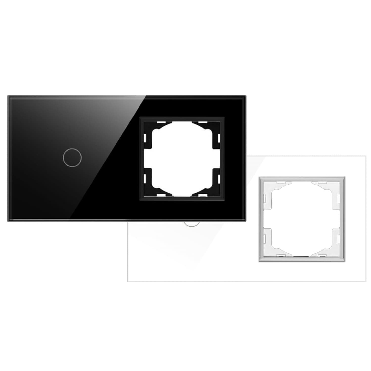 Interruptor Táctil Simple Con Marco Individual - Dsc