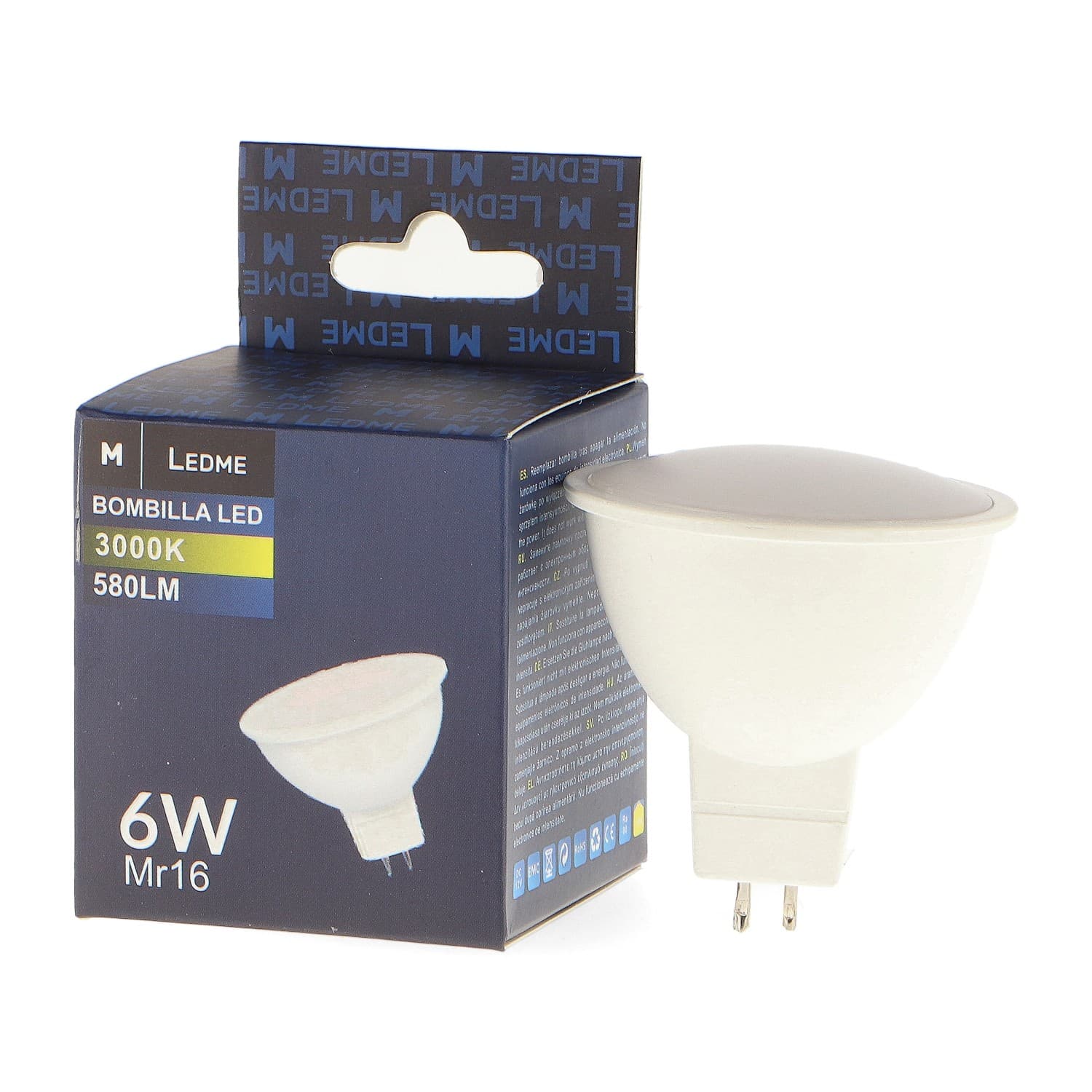 Bombilla Led Mr16 Smd Plus 6W - Dsc