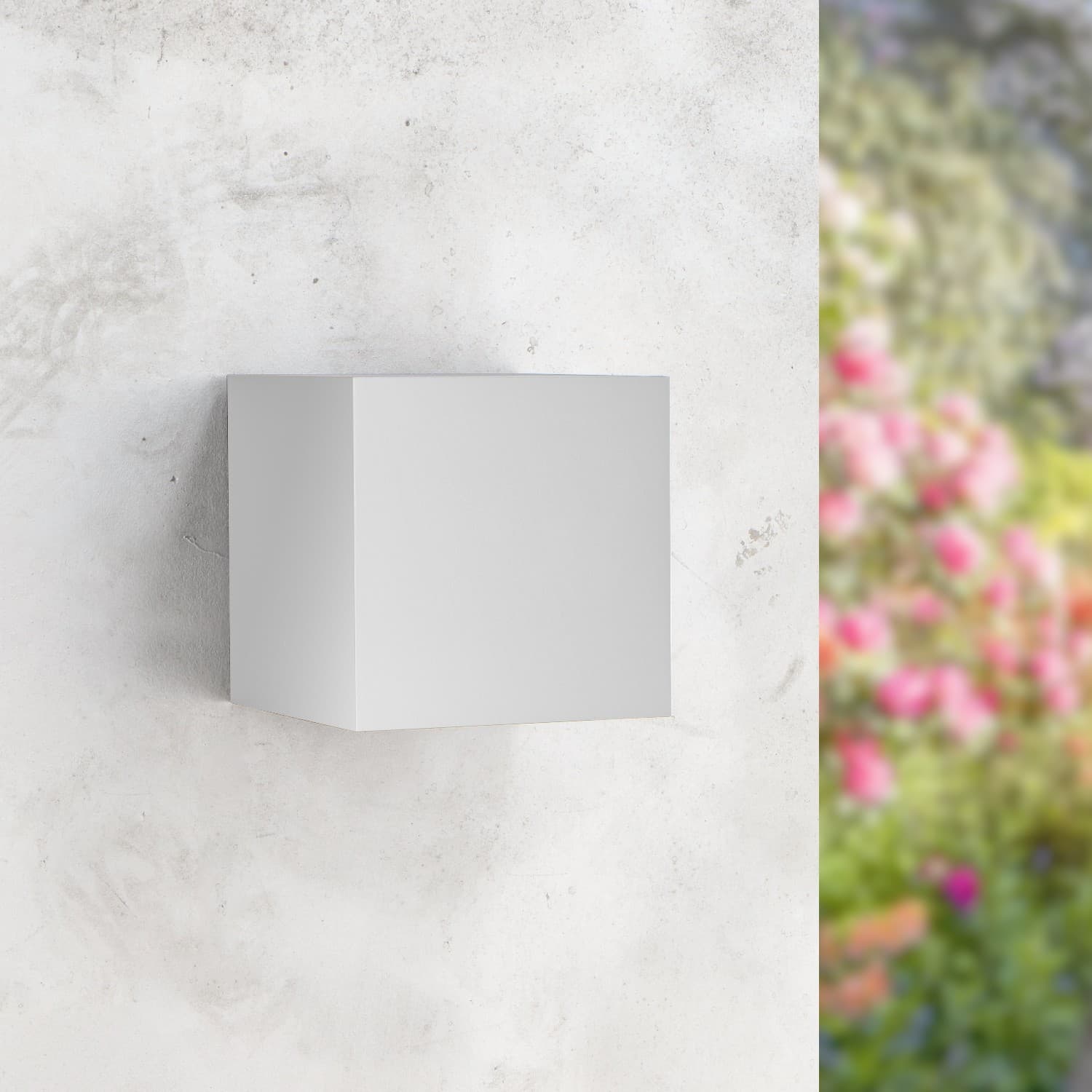 Aplique de Pared Led White Cube 12W Ip54